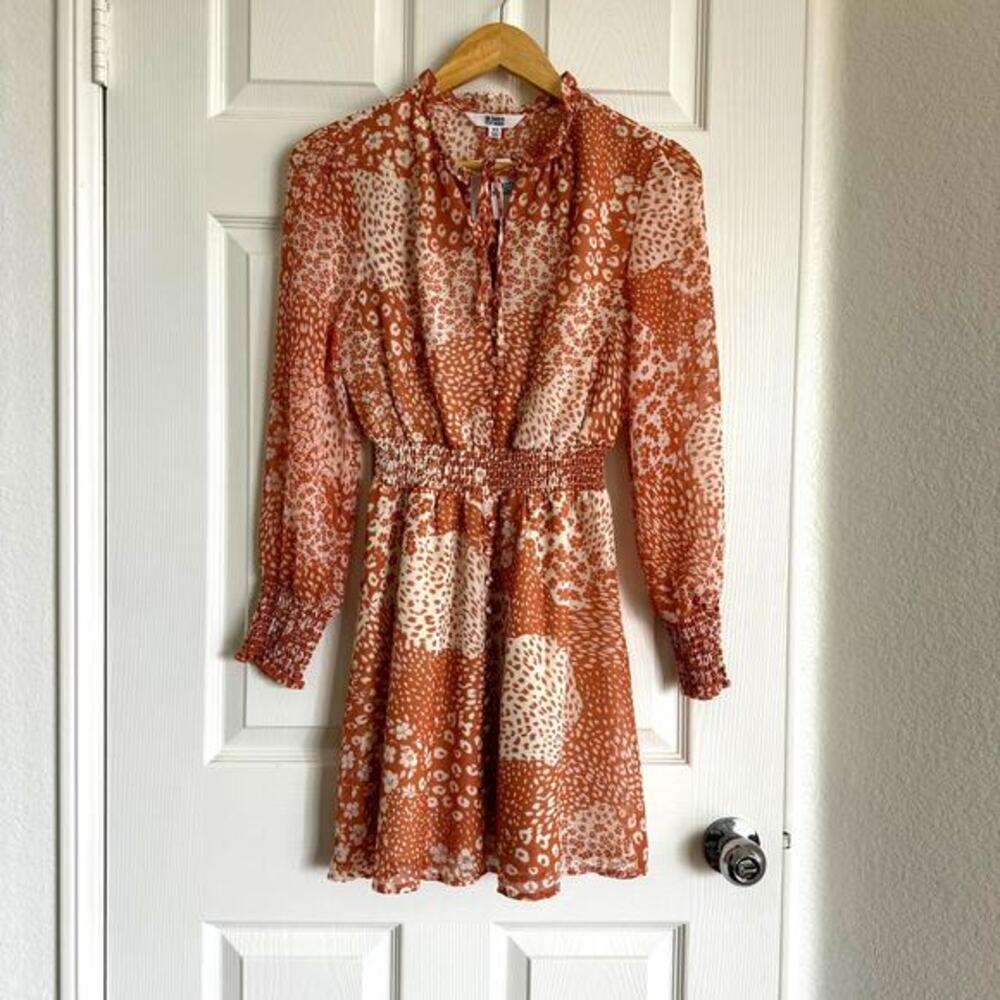 BB Dakota by Steve Madden‎ Floral Long Sleeve Dress